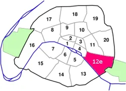 enlevement epave gratuit Paris 12e Arrondissement (75012)