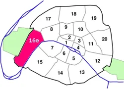 enlevement epave gratuit Paris 16e Arrondissement (75016)