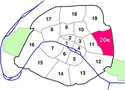 casse voiture Paris 20e Arrondissement (75020)